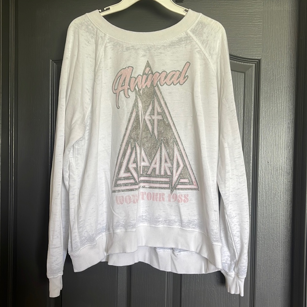 Graphic crewneck